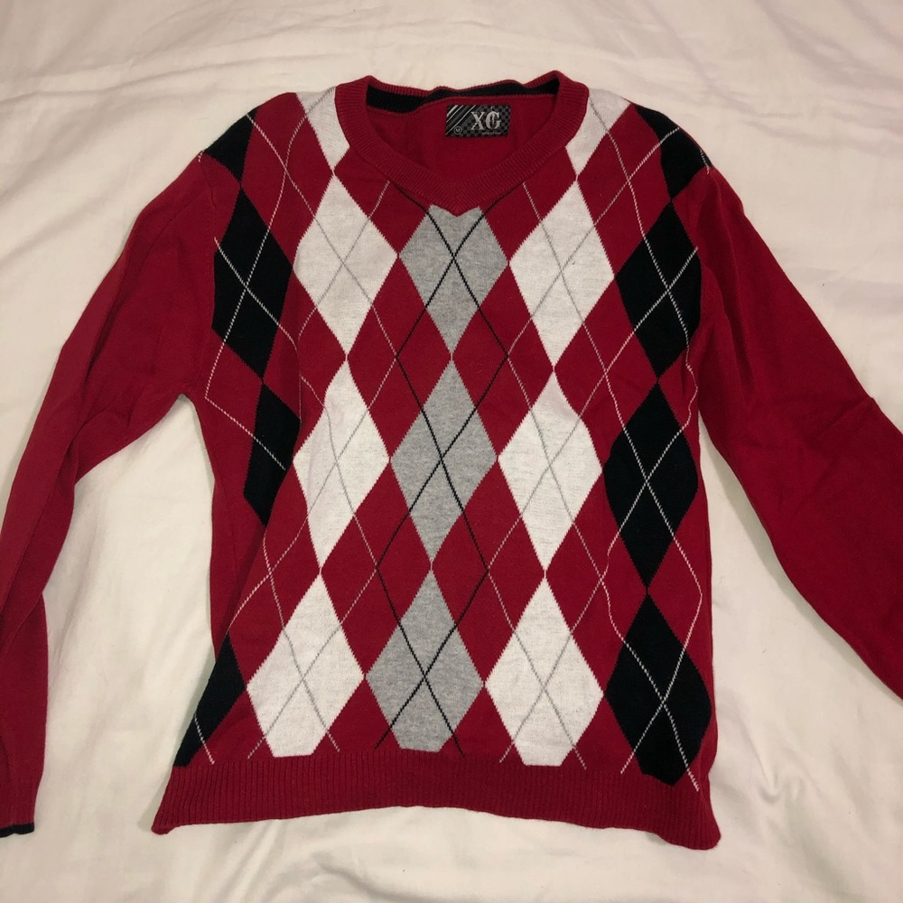 Boys Argyle Sweater